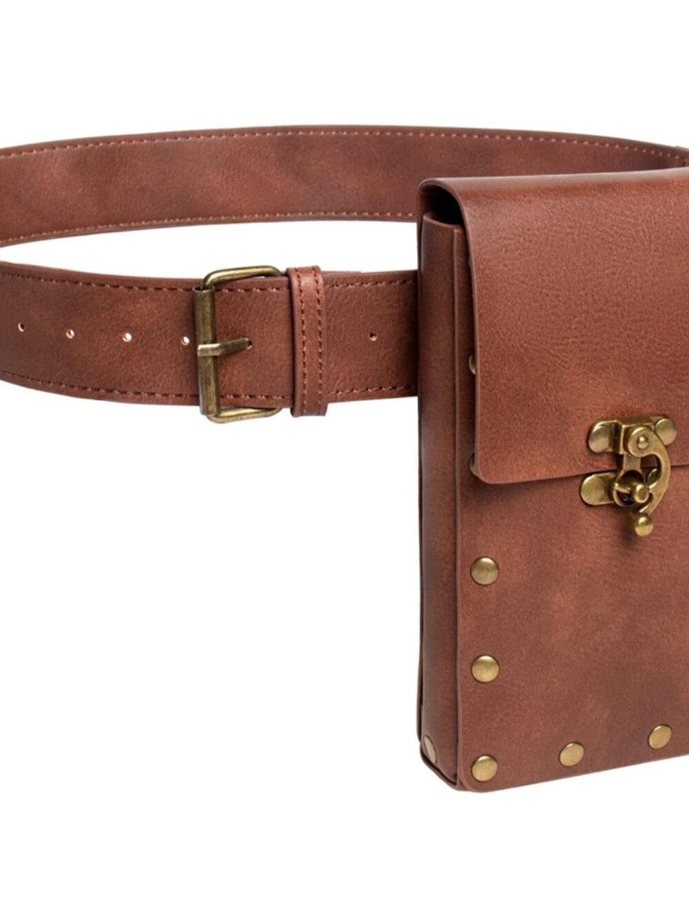 Retro Belt Pouch Waist Bag Womens Fanny Pack Cellphone Holder Steampunk Medieval